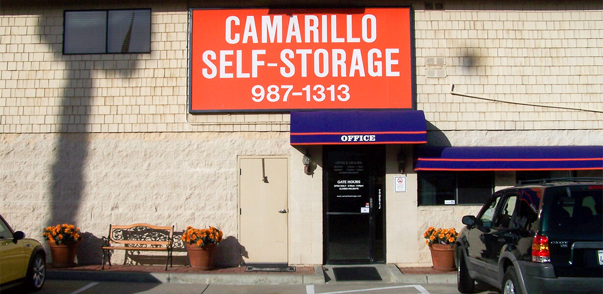 Front view of Camarillo Self Storage