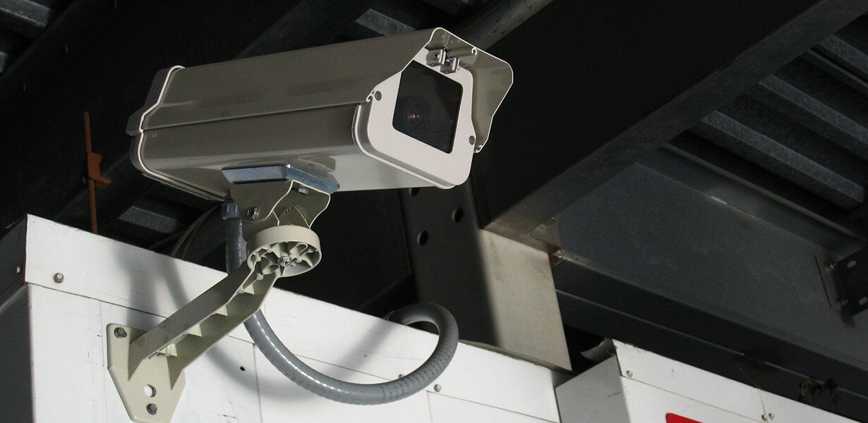 Surveillance camera at Camarillo Self Storage